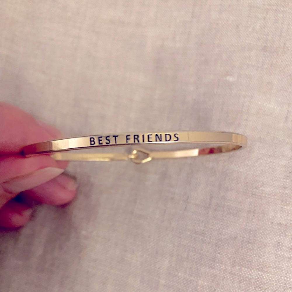 Brand New Best Friends Gold Plated Bracelet